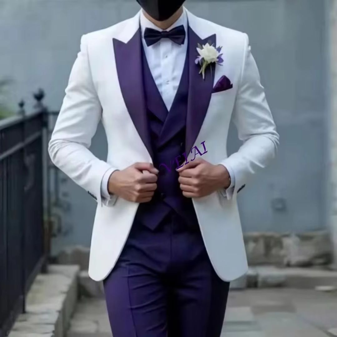 Men'S Grooming Daily - بدلة توكسيدو رجالية مخصصة من 3