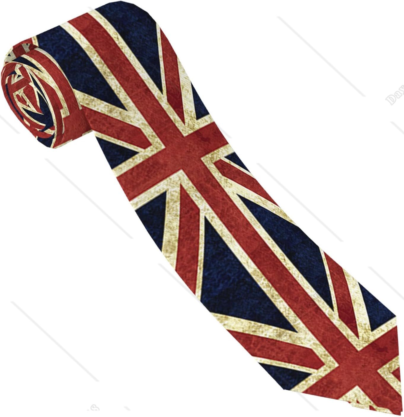 Men'S Grooming Uk - المملكة المتحدة العلم الرجال ربطة العنق