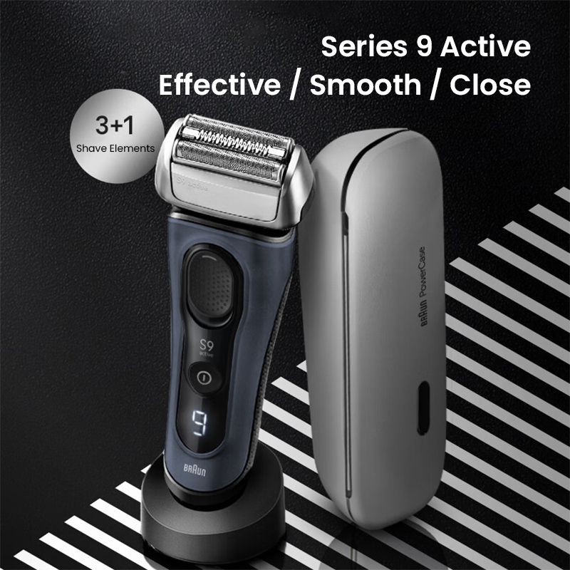 Men'S Grooming Uk - ماكينة حلاقة كهربائية Braun S9 Active