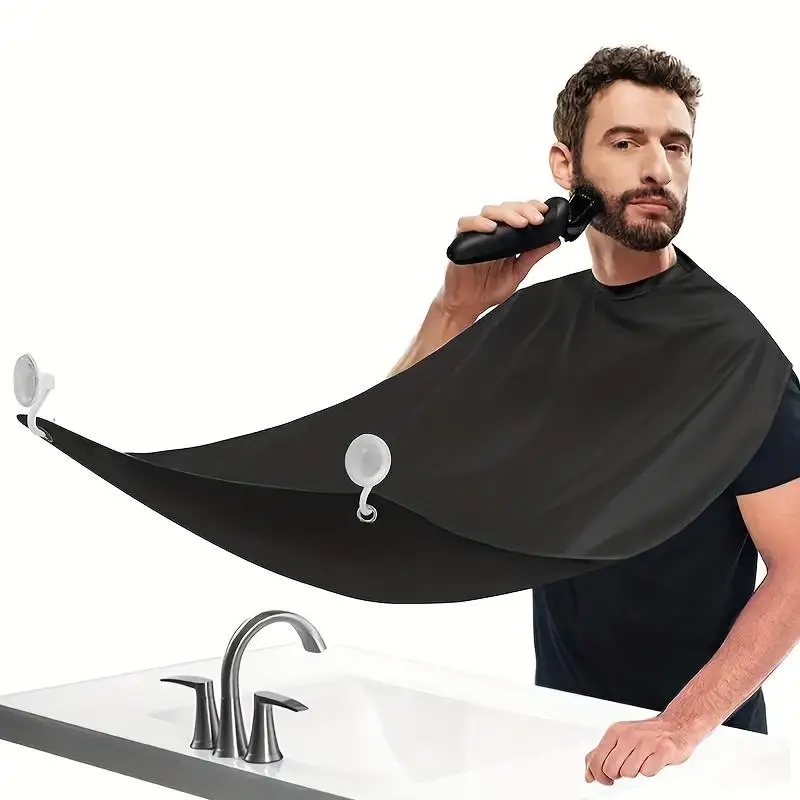 Men'S Grooming Mirror - مريلة حلاقة لالتقاط الشعر للرجال، مريلة