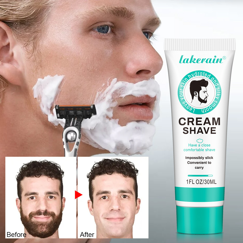 Men'S Grooming Cream - كريم الحلاقة lakerain جل الحلاقة السلس