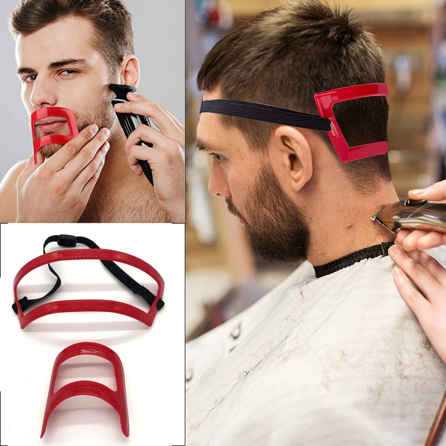2/4 قطعة أمشاط اللحية الرجالية - مراجعة Men'S Grooming Hair وسعره