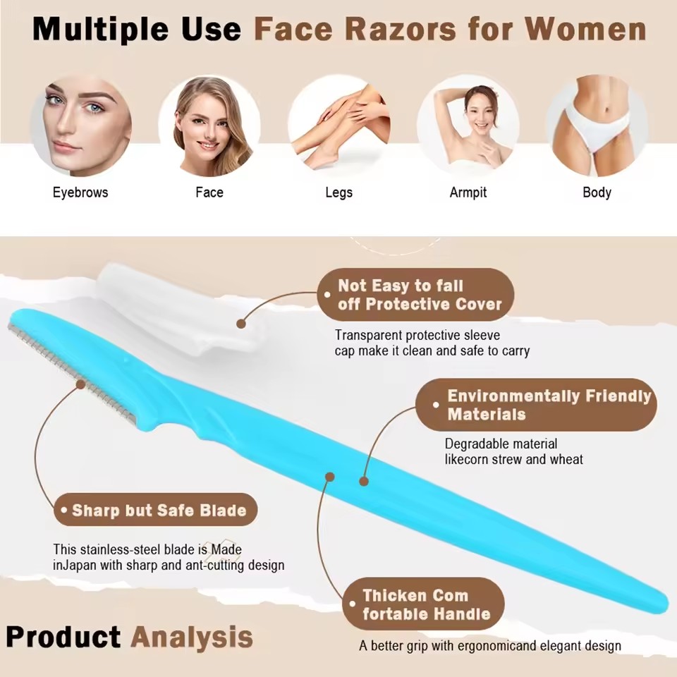 شفرة حلاقة للحواجب والوجه للنس - مراجعة Men'S Grooming Hair وسعره