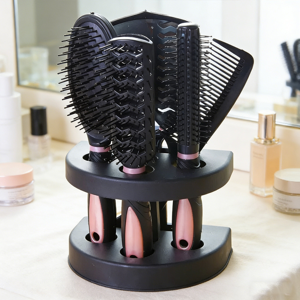 مجموعة مرآة ومشط 5 في 1 مع قاع - مراجعة Men'S Grooming Mirror وسعره