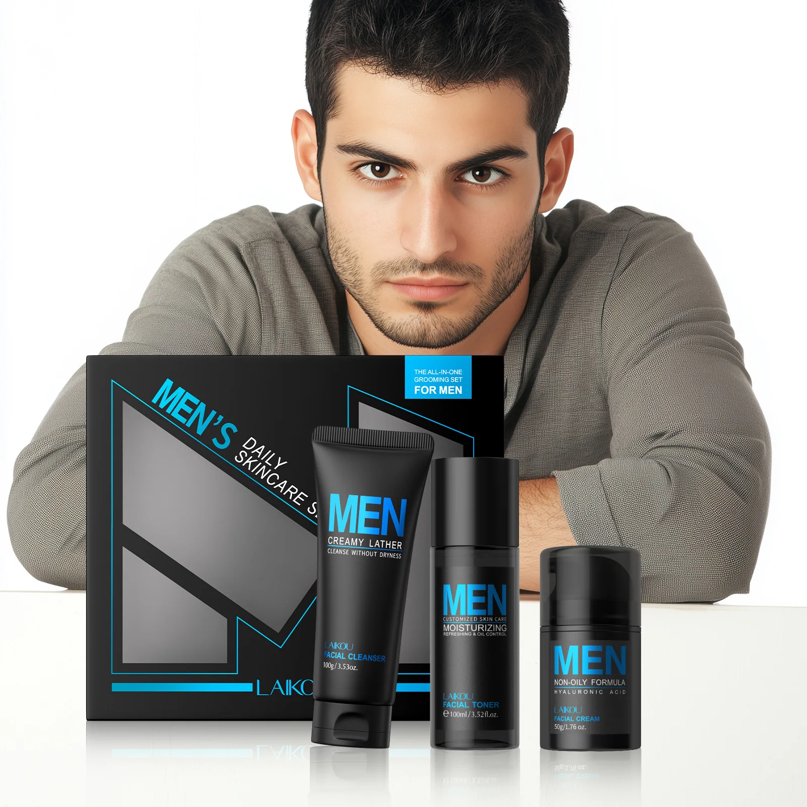 مجموعة أدوات العناية بالبشرة 3 - مراجعة Men'S Grooming Cream وسعره