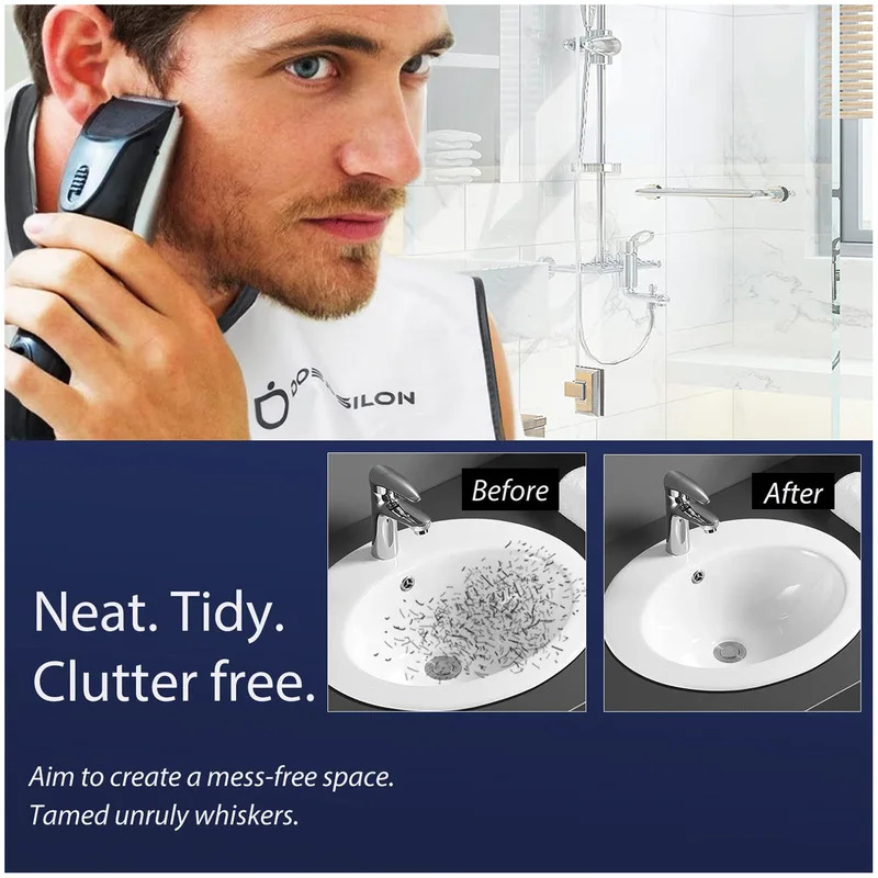 مريلة حلاقة وتشذيب اللحية للرج - مراجعة Men'S Grooming Mirror وسعره
