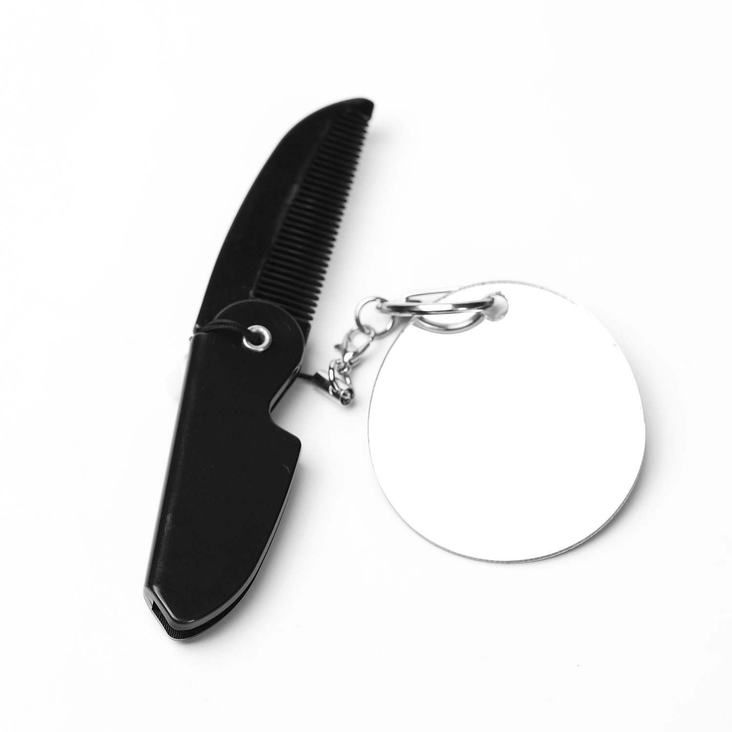 مشط لحية محمول قابل للطي للرجا - مراجعة Men'S Grooming Mirror وسعره
