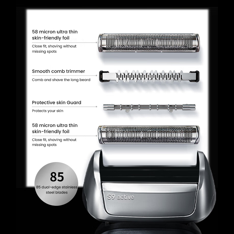 ماكينة حلاقة كهربائية Braun S9 - مراجعة Men'S Grooming Uk وسعره